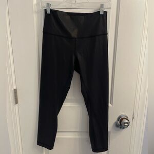Lululemon Wunder Under High-Rise Crop 23" Foil *Full-On Luxtreme
